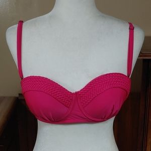 sofia by sofia vergara Braided Multi Way Bikini Top M